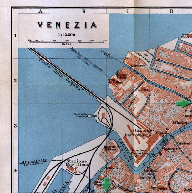 plan de venise - nord ouest