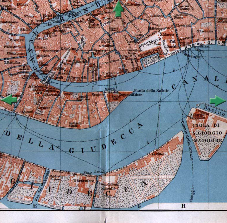 Carte De Venise Sud