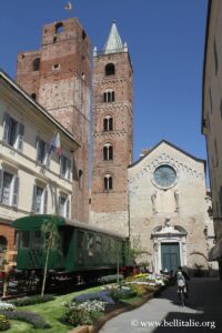 Photo deu centre historique d'Albenga en Ligurie