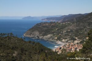 Photo du panorama entre Levanto et Monterosso