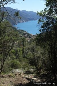 Photo sur Monterosso, sentier depuis Levanto