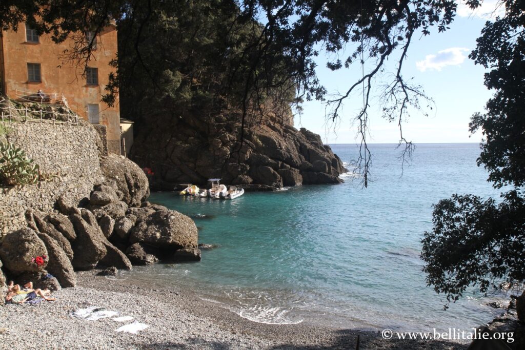 Photo de la plage de San Fruttuoso, Portofino