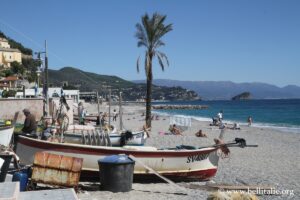 Photo de la plage des pêcheurs à Noli