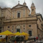 Photo de l'église du Gesù à Gênes