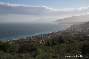 Photo sur Pietra Ligure depuis Verezzi