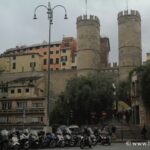 Tour Soprana et murs de Barberousse à Gênes