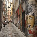 Photo de la Via Giustiniani, caruggi du centre historique de Gênes